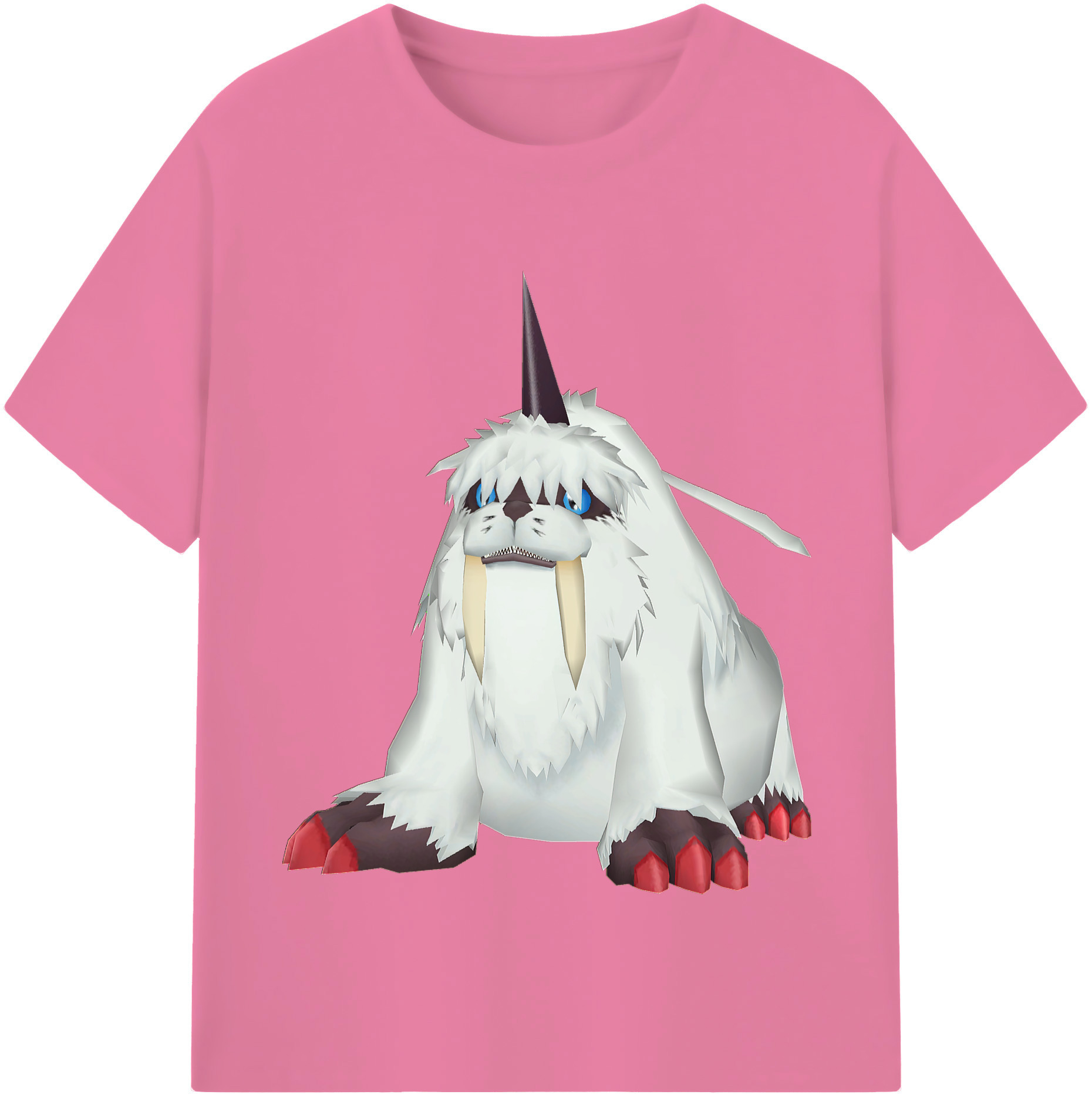 （画像用） Digimon デジタルモンスター/デジモン 綿100％半袖Tシャツ（フロントプリント）
